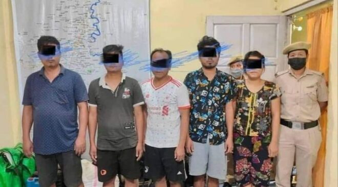မဏီပူရ်ပြည်နယ်မှာရောက်ရှိနေတဲ့ မြန်မာ ၅ ဦးကို အိန္ဒိယရဲက ဖမ်းဆီး