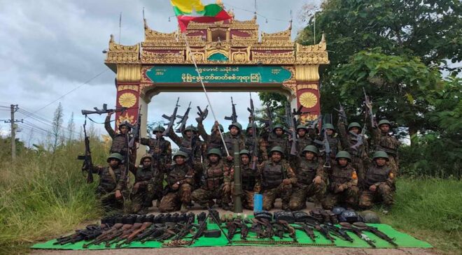 မိုးဗြဲမြို့တမြို့လုံးကို နစက ပြန်လည်ထိန်းချုပ်ပြီး နယ်မြေ ဆက်လက်ရှင်းလင်းနေ
