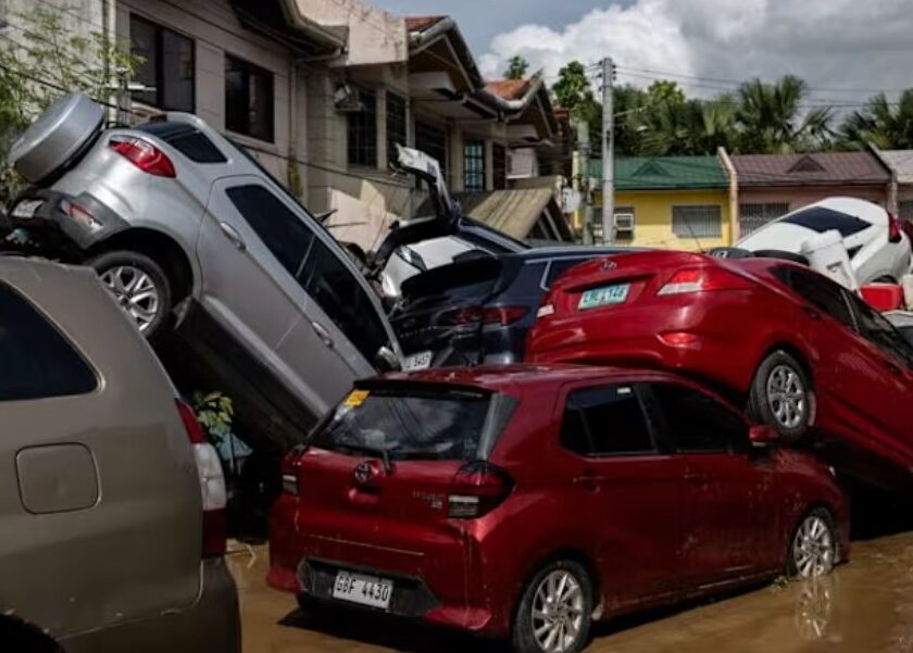 ဖိလစ်ပိုင်မှာ လူ ၁၄၀ ကျော်သေဆုံးခဲ့တဲ့ တိုင်ဖွန်းမုန်တိုင်း ဗီယက်နမ်အလယ်ပိုင်းကို ဆက်လက်ဦးတည်