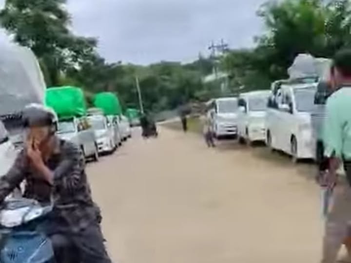 မြစ်ကြီးနား – ပူတာအိုလမ်း ပိတ်ထားဆဲဖြစ်လို့ ခရီးသွားတွေ အခက်ကြုံ