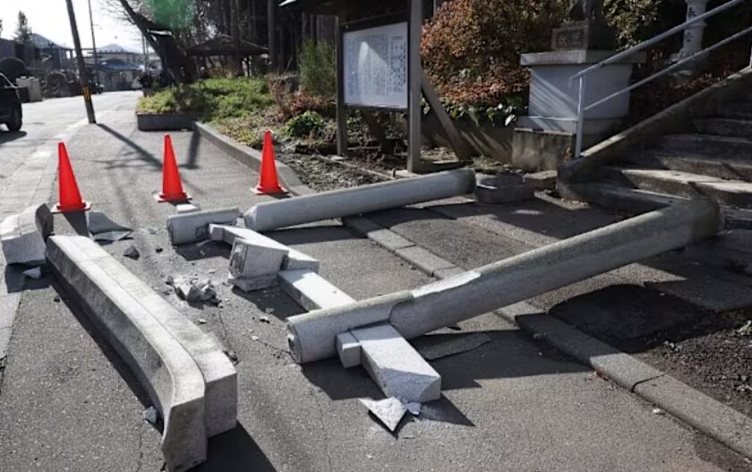 ဂျပန်မြောက်ပိုင်းနဲ့ အရှေ့ပိုင်းတွေမှာ ငလျင်ကြီးလှုပ်ခတ်နိုင်ခြေ သတိပေးချက် ရုပ်သိမ်း