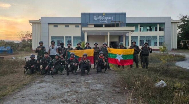 ဗန်းမောက်မြို့ကို အစိုးရတပ်နဲ့ SNA က ပြန်လည်ထိန်းချုပ်