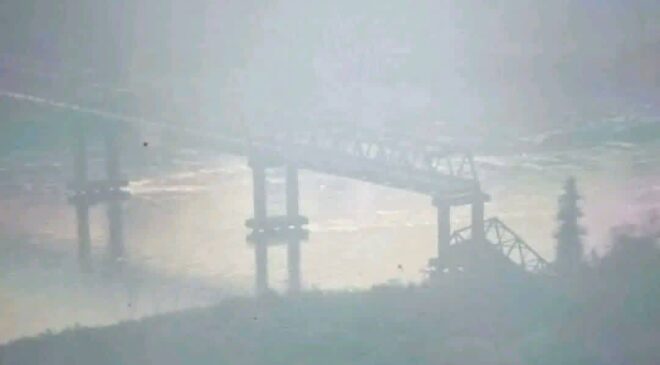 ဖားဆောင်းမြို့က သံလွင်တံတား မိုင်းခွဲဖျက်ဆီးခံရ