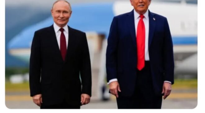 အီရန်စစ်ပွဲကို နိုင်ငံရေးနဲ့ သံတမန်နည်းလမ်းသုံးပြီး အမြန်ဆုံးအဆုံးသတ်ဖို့ ထရန့်နဲ့ ပူတင် ဆွေးနွေး