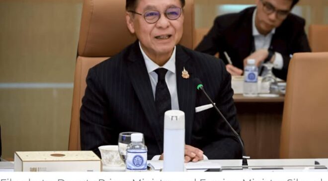 ထိုင်းဒုတိယဝန်ကြီးချုပ် ​ဧပြီ ၂၂မှာ မြန်မာပြည်လာမယ်