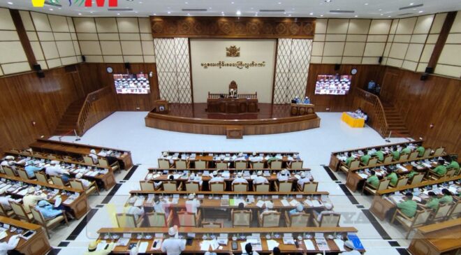 မြင်းခြံမြို့နယ်အတွင်း နယ်မြေတည်ငြိမ်ပြီး လုံခြုံရေးကောင်းမွန်လာမယ့်အချိန် 3G နဲ့ 4G စနစ် မိုဘိုင်းအင်တာနက်လိုင်းတွေ အသုံးပြုနိုင်ရေး ဆောင်ရွက်မယ်