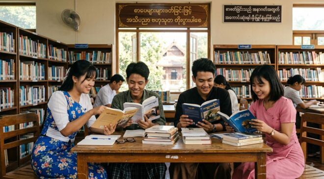 လူတစ်ယောက်၏ ကံကြမ္မာကို ပြောင်းလဲဖို့ စာဖတ်ကြပါစို့