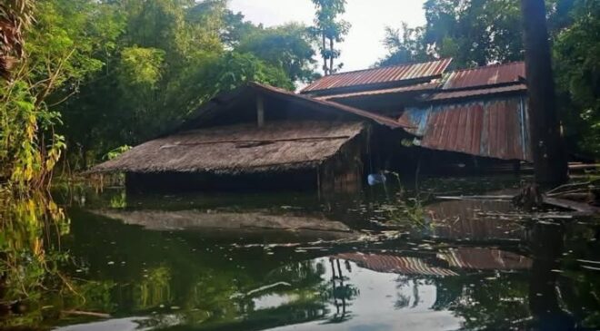 ကျုံပျော်က ရွာပေါင်း ၃၀ လောက်မှာ အကူအညီရရှိမှုနည်းလို့ ငှက်ပျောသီးနဲ့ ဆန်ကွဲစားရတဲ့အထိ ခက်ခဲနေ